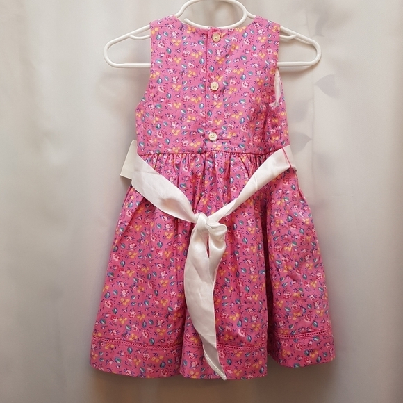 Chaps girls 24 months floral lined dress  NWT - Picture 2 of 5